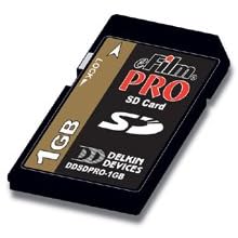 Delkin eFilm Pro - Flash memory card - 1 GB - SD