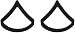 Subdued Private First Class Insignia Set