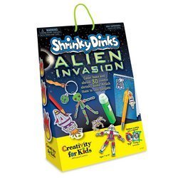 Childrens Toyshop  Toys : Shrinky Dinks Alien Invasion