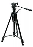 #33 Profi Dreibein Video Stativ mit Fluidkopf 159cm 1700g schwarz