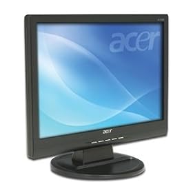 Acer AL1702Wb 17 Widescreen LCD Monitor - 8ms, 1440x900 (WXGA+), 500:1, Black by Acer