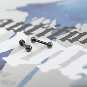 Korea StarAccessories Dong Bang Shin Ki Jae-Joong Piercing Ear Gauge (Ball Style)(ASMA014)