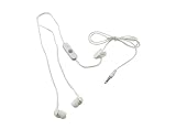 Nokia X2-01 Stereo Earbud handsfree headset White with on off answer switch ....