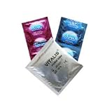 Produkt-Bild: Durex Mix Maxipack - 100 Durex Elite und Durex Extra-Safe + Gratis Vitalis lube