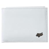 Fox Racing Sportswear Leather Bifold Men's Sportswear Wallet - Color: White