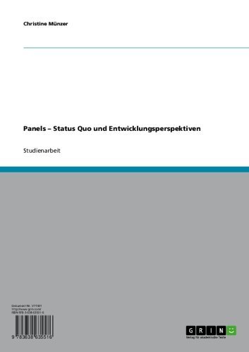Panels - Status Quo und Entwicklungsperspektiven (German Edition)