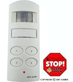 Motion Activated Alarm w/ Keypad - Set of 3