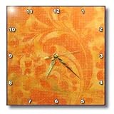 Orange Crush - 10x10 Wall Clock