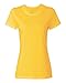Fruit of the Loom Ladies' 5 oz, HD CottonÖ T-Shirt-Yellow-M