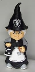 Forever Collectibles NFL Oakland Raiders Team Female Gnome