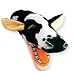 Boston Warehouse Black & White Cow Oven Mitt