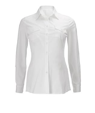 Maternity White Jersey Side Panel Shirt