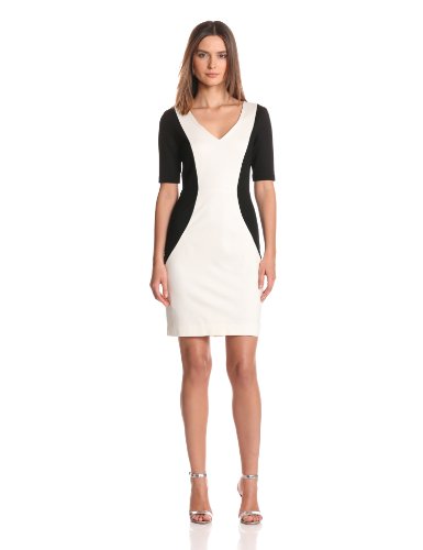 Trina Turk Women's Vamp, Ivory/Black, 8 Trina Turk Women's Vamp, Ivory/Black, 8