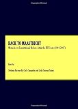 Back to Maastricht : obstacles to constitutional reform within the EU Treaty (1991-2007)