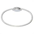 :USE Ollipsis Towel Ring, Satin Nickel
