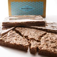 MarieBelle Box of 4 Dark Chocolate Croquette Bars by MarieBelle