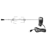 Electri-chef Rotisserie Kit, Motor, Spit, And 2 Heavy Duty Meat Forks