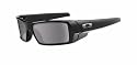 OAKLEY GAS CAN SUNGLASSES - POLISHED BLACK FRAMES W/BLACK GRADIENT LENS