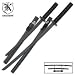 Bud K Samurai Warrior Wood Sword Set - 2 Pieces