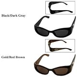 Gucci - Gucci Shield Sunglasses GUCCISUN-2968/S: Gold/Red Brown
