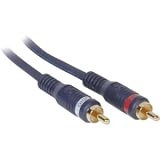 C2G / Cables to Go 13034 12ft Velocity RCA Audio Cable (Blue)