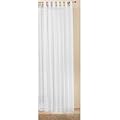 Transparente einfarbige Gardine aus Voile, viele attraktive Farben, 245x140, Wei�, 61000