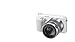 Sony NEX-F3K Digital Camera With 18-55-White + 8GB SDHC Memory Card