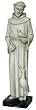 St. Francis of Assisi Standing with Birds Statue