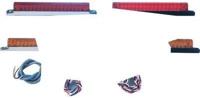 Signal Dynamics Back Off Universal LED Light Bar - 6in - Black Base - Amber Lens 2011