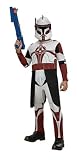 Star Wars Clone Wars Cone Trooper Commander Fox Child Costume Size: Small (4-6)