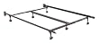 Adjustable Sturdy Metal Bed Frame w/ Rug Rollers By Fashion Bed Group