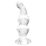 Adam & Eve Cyberglass Scorching Ice Mini G-spot Dong, Clear