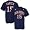 adidas New Jersey Nets #15 Vince Carter Navy Blue Player T-shirt (XX-Large)