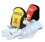 Laerdal Pediatric Pocket Mask, Blue/Yellow Soft Pack