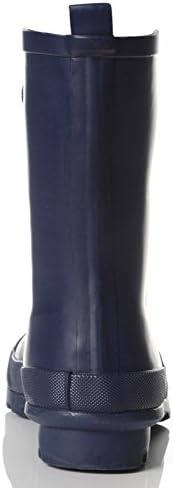 Henry Ferrera Women's Lace-up Mid-calf Rain Boots, Navy, 10