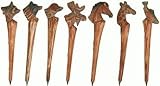 Single, Real Rustic Wood-Carved Animal Pen (Your Choice or Assorted)