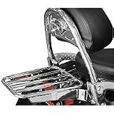 06-12 KAWASAKI VN900D: COBRA TUBE SOLO LUGGAGE RACK FOR OEM BACKREST by Cobra