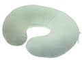 Boppy Bare Naked Pillow with Luxe Green Velvet Slipcover