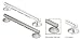 24" Grab Bar with Grip Pads - Brushed Nickel