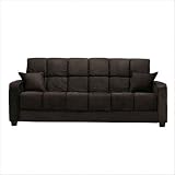 Costa Sleeper Sofa - Microfiber Black