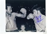 BILLY BACKUS AUTOGRAPHED BOXING PHOTO TKO'S JOSE NAPOLES (BOXING)