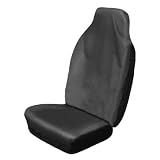 Sakura Extra Heavy Duty/ High Back Car Seat Cover - Black (Single)'