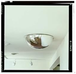 Dome Mirror Half 12 IN Dia Steel 100 FT