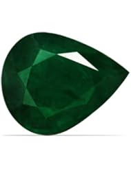 4.81 Carat Loose Emerald Pear Cut Gemstone (GIA Certificate)