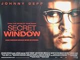 SECRET WINDOW UK QUAD POSTER