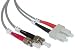 SC / ST, Multimode, Duplex Fiber Optic Cable, 50/125, 1 Meter (3.3 ft)