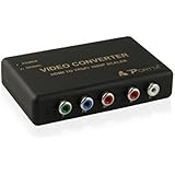 Portta PETHRSP HDMI to 1080P Component Video (YPbPr) Scaler Converter Supporting R/L Audio Output - Not&nbsp;for&nbsp;Windows&nbsp;10