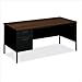 HONP3266LWP - HON Metro Classic Left Pedestal L-Workstation Desk