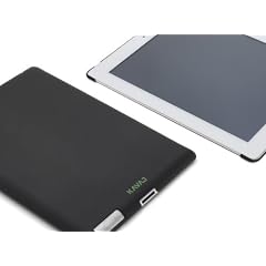 KAVAJ H�lle Case "Vienna" f�r Apple iPad 2, schwarz matt - kompatibel mit Smart Cover