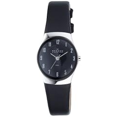 Skagen Damenarmbanduhr Slimline Leder 693XSSLB